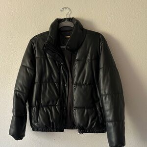 Ci Sono Classic Black Puffer Jacket